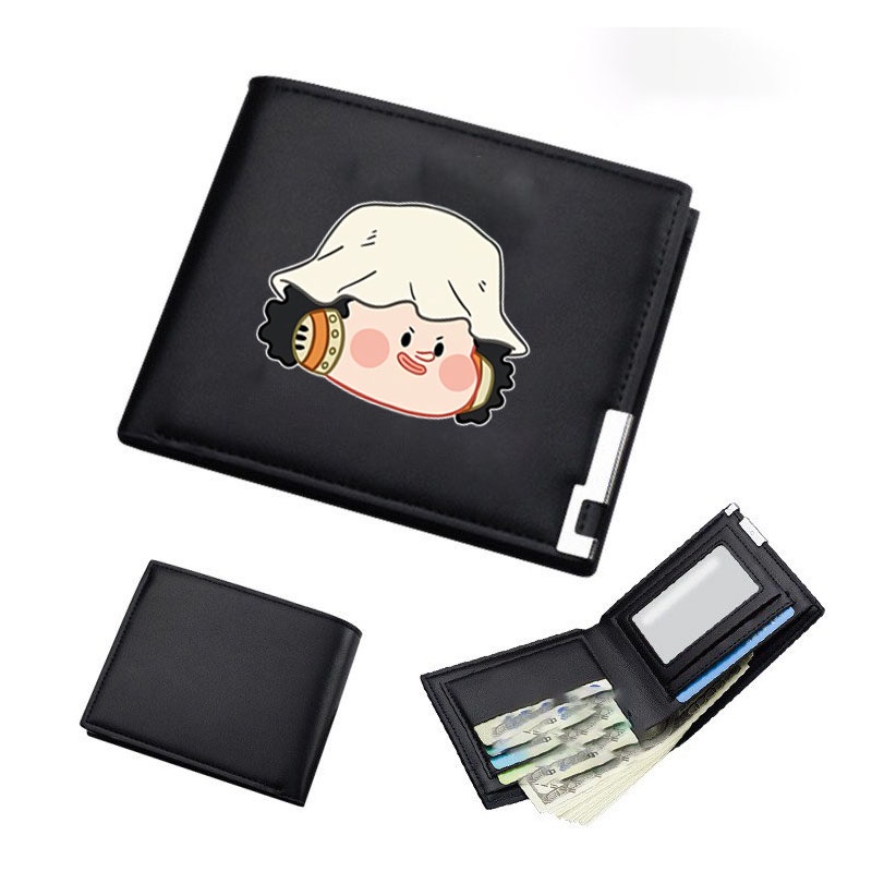 Ví da cầm tay nam nữ in hình ONE PIECE Đảo Hải Tặc ver MẶT CUTE tiện lợi anime chibi