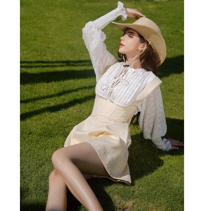 Set quần yếm, áo sơ mi _CHITS