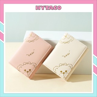 Ví nữ cầm tay mini ngắn nhỏ gọn bỏ túi Phong Cách thời trang cao cấp Hàn Quốc 2026 HYTACO