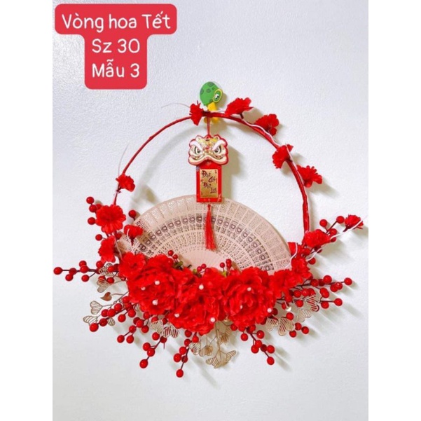 Vòng đào đông trang trí tết