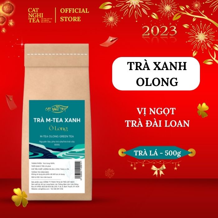 Trà Xanh, Nguyên liệu chuẩn pha trà sữa Olong và trà trái cây thơm ngon