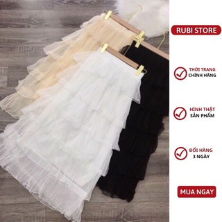 CHÂN VÁY VOAN 6 TẦNG SIÊU ĐẸP