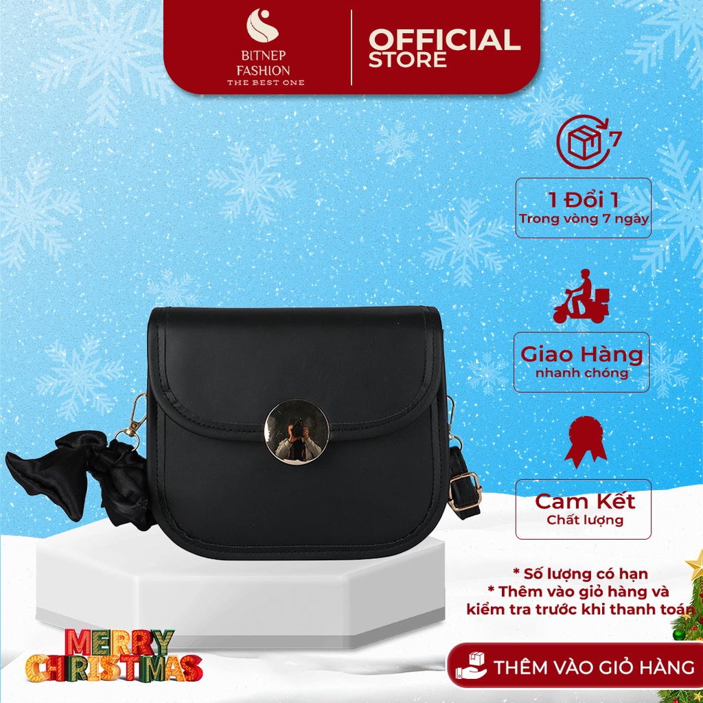 Túi đeo chéo đi chơi nữ BITNEP FASHION đi du lịch, đi chơi phong cách Hàn Quốc DT004