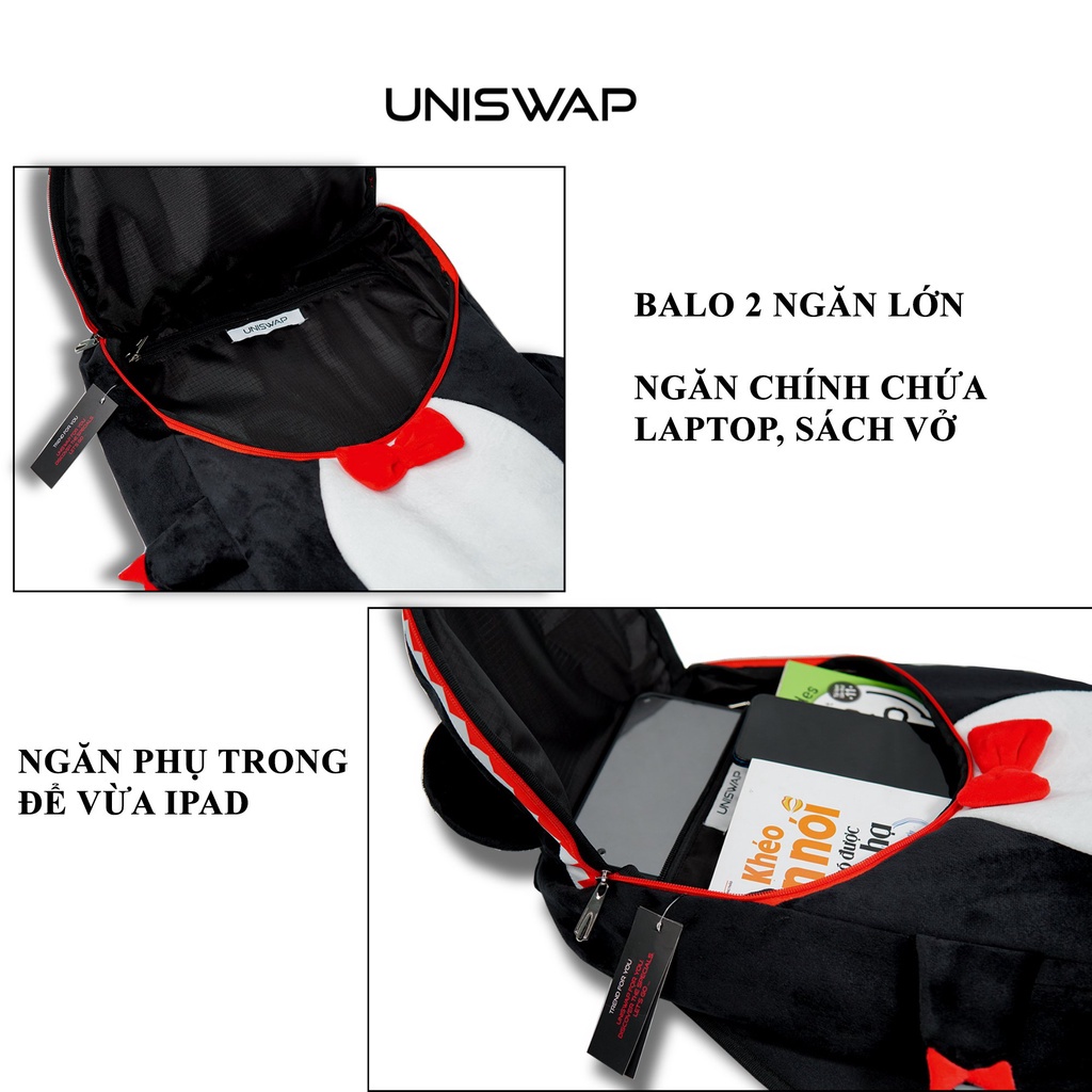 Ba lô Cá Sấu vải nhung cỡ lớn 2 lớp chống thấm nước - balo nam nữ hàng chuẩn vải nhung xịn cao cấp