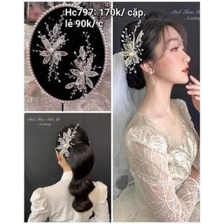 Bộ Cài Tóc Cô Dâu Xinh