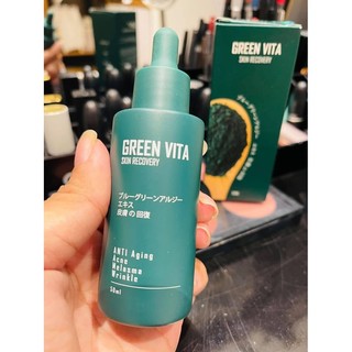 Serum Tái Sinh Da Siêu Vi Tảo Green Vita Kis22 50ml Chính Hãng
