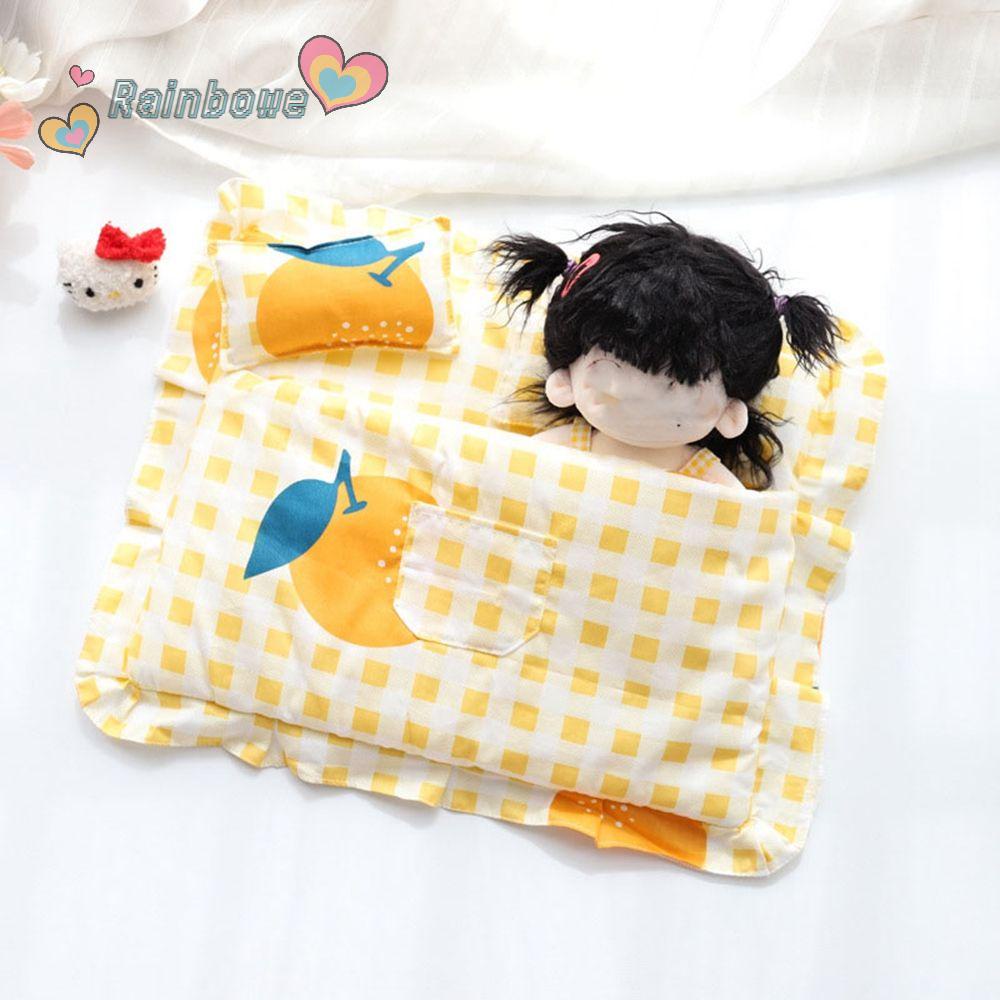 1 Bộ Quần Áo Búp Bê Thần Tượng Chất Lượng Cao Màu Cầu Vồng 20cm Bằng Cotton Dễ Thương