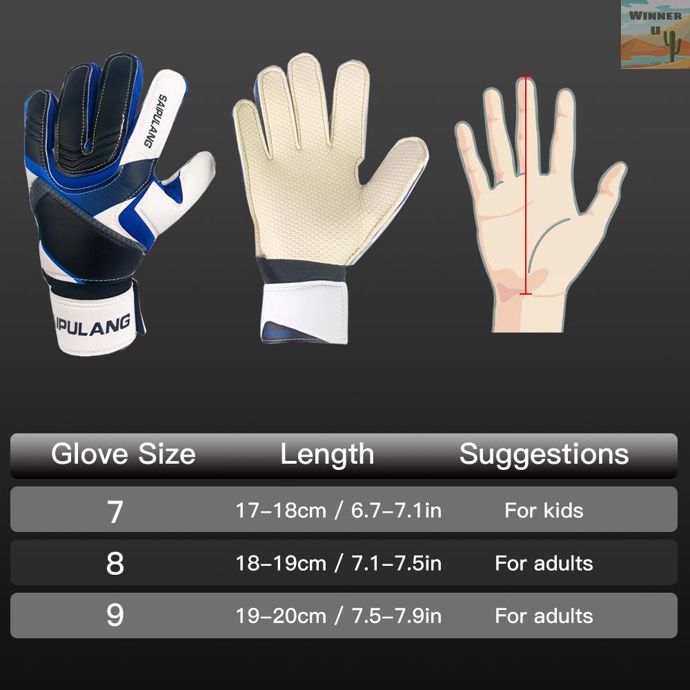 Găng Tay Thủ Môn Size 7 / 8 / 9  Cho Người Lớn Và Trẻ Em