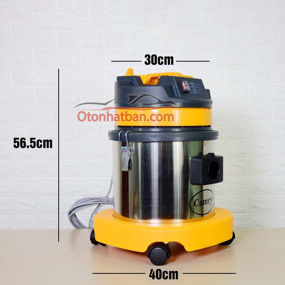 Máy hút bụi công nghiệp hút nước Camry BF-570 công suất lớn 1300W 15 lít Nhật Bản Mart