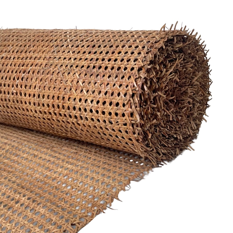 Lưới mây mắt cáo tự nhiên màu nâu đậm hàng loại 1 khổ 60cm dài 50cm, 1m, 2m