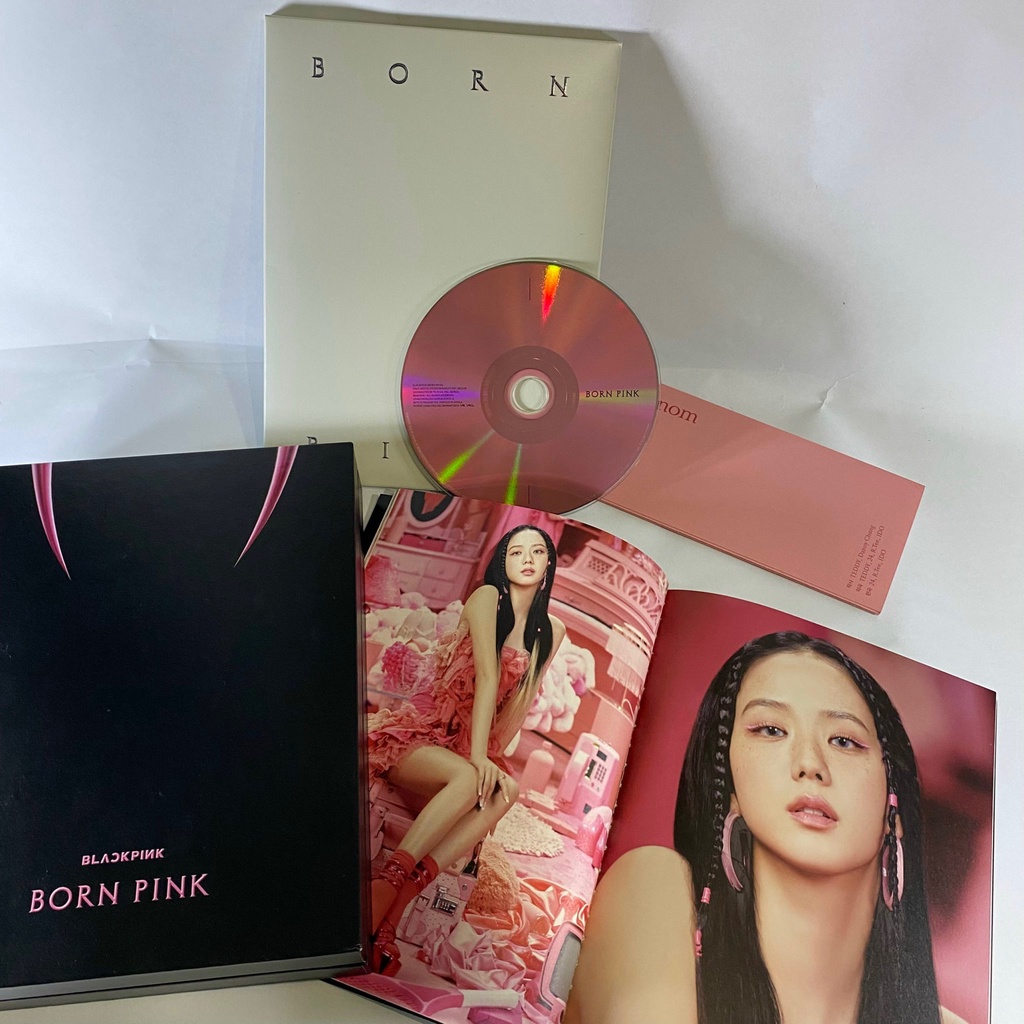 Bộ Album tranh ảnh Bornpink-Blackpink CHÍNH HÃNG