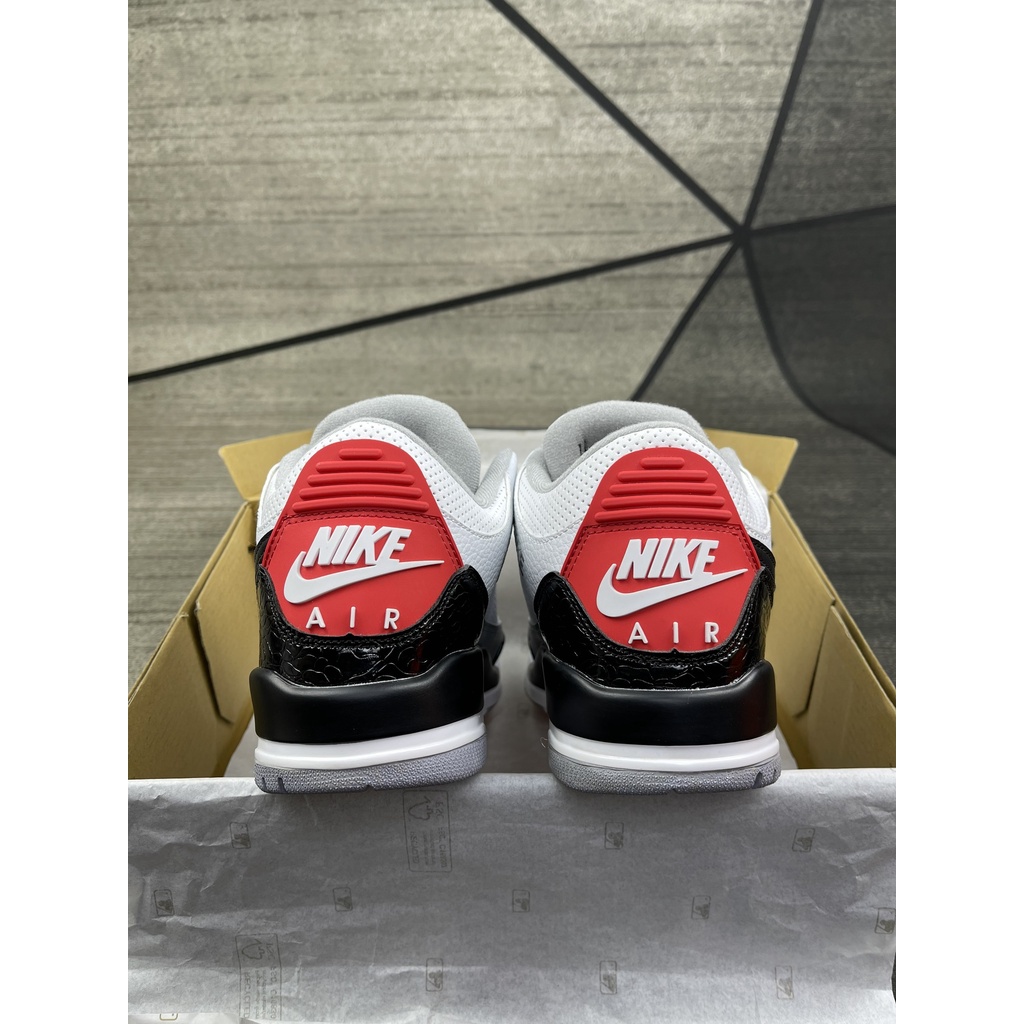 Giày Jordan 3 bản cao cấp trắng custom siêu đẹp