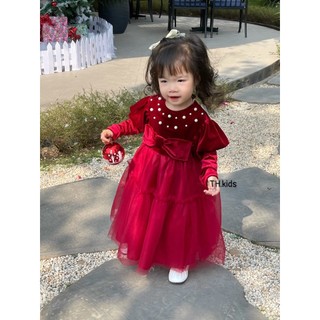 Váy Noel Cho Bé-Váy Diện Tết