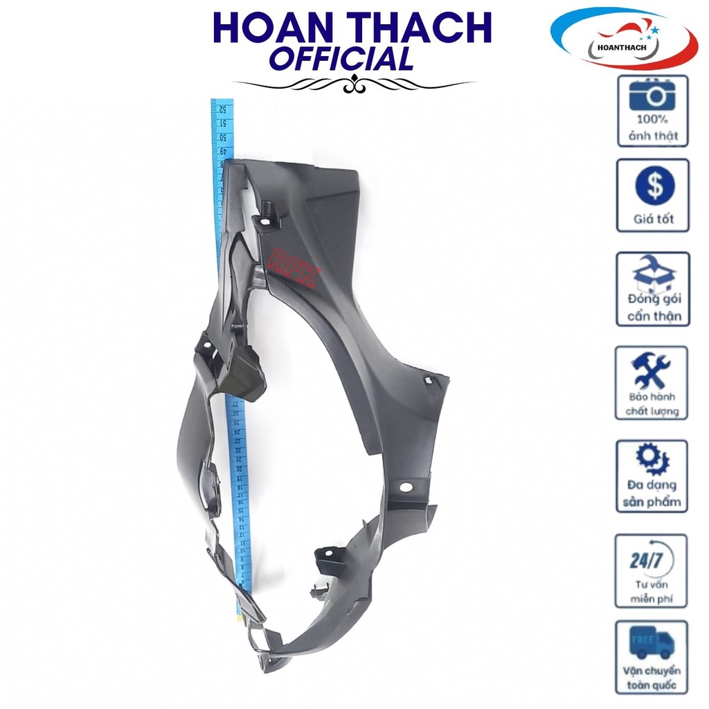 Ốp đầu trước màu đen cho xe Wave S110 nhựa đài loan, HOANTHACH