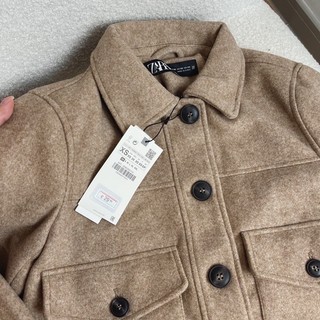 (ORDER) Áo khoác da lộn ZARA xuất