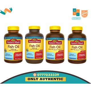Dầu cá nature made fish oil omega 3