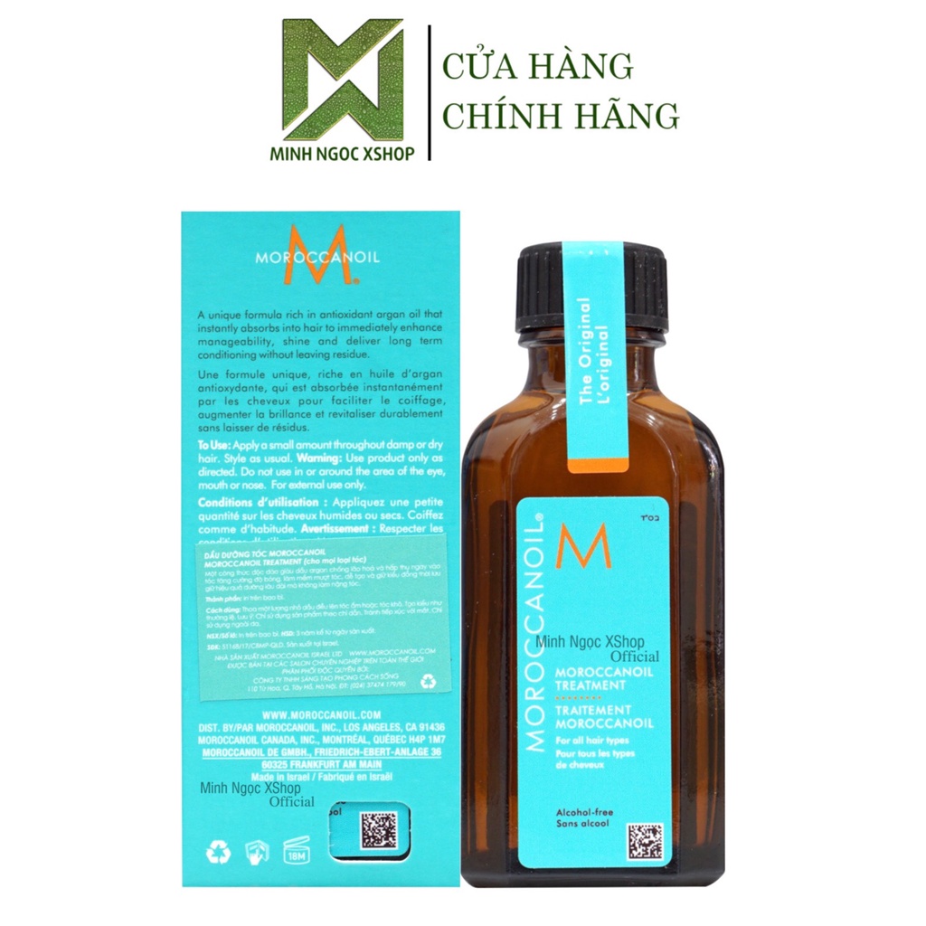 Tinh dầu dưỡng tóc Moroccanoil Treatment Original 50ML