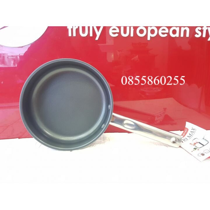Chảo Inox 2 lớp cao cấp đáy liền Trimax XS EL 3752 size 24cm chảo rán chảo xào