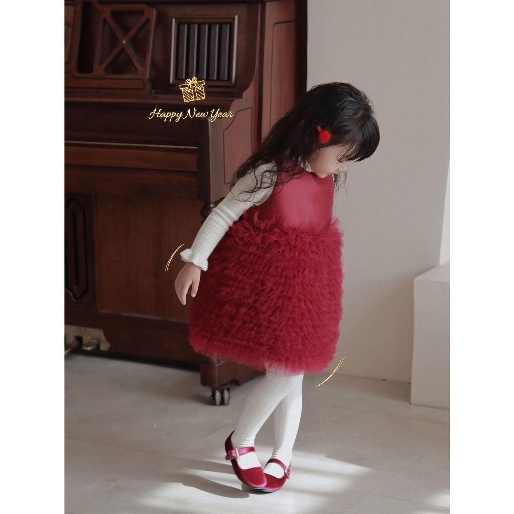 Chân Váy Xòe tutu Phong Cách Mới Cho Bé Gái