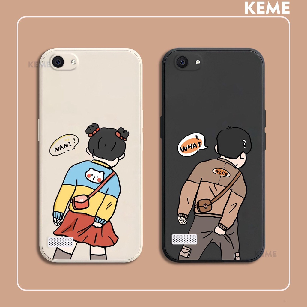 Ốp lưng Oppo A33 / Neo 7 hình boy và girl cute