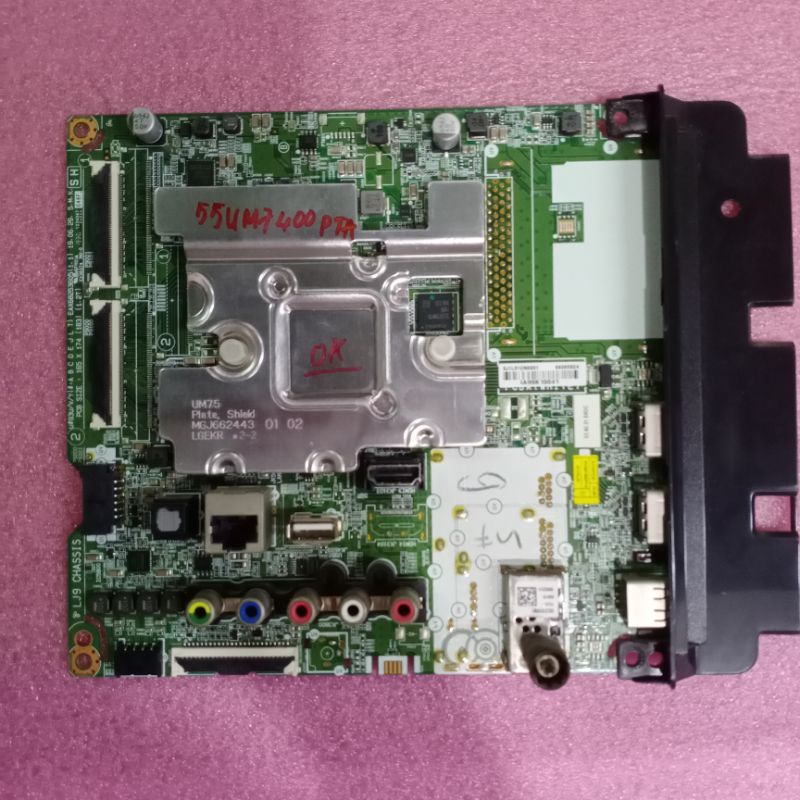 Bo mạch tivi LG 55UM7400PTA,bo xử lý, khiển, nguồn,main chính,chủ, wifi
