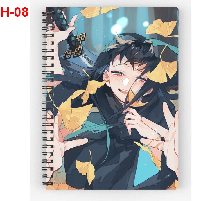 Sổ lò xo -sổ gáy xoắn Tokitou Muichirou anime KImetsu No Yaiba