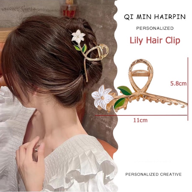 Kẹp TóC HìNh Hoa Tulip Dễ Thương ThờI Trang Cho Nữ