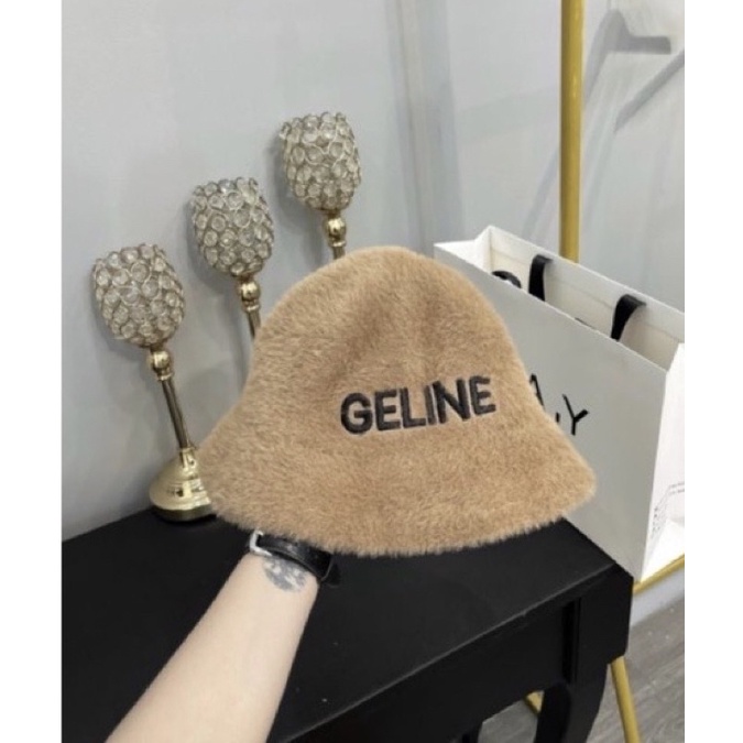 Mũ bo lông QC - nón cụp lông mịn nhập khẩu xinh (đẹp) thời trang nữ