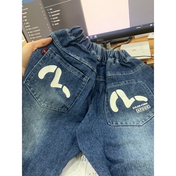 Quần bò cho bé 12-22kg, quần bò bé trai đẹp