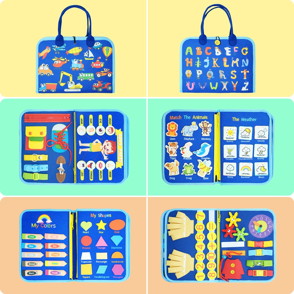 Bảng Đồ Chơi Giáo Dục Theo Phương Pháp Montessori Cho Bé