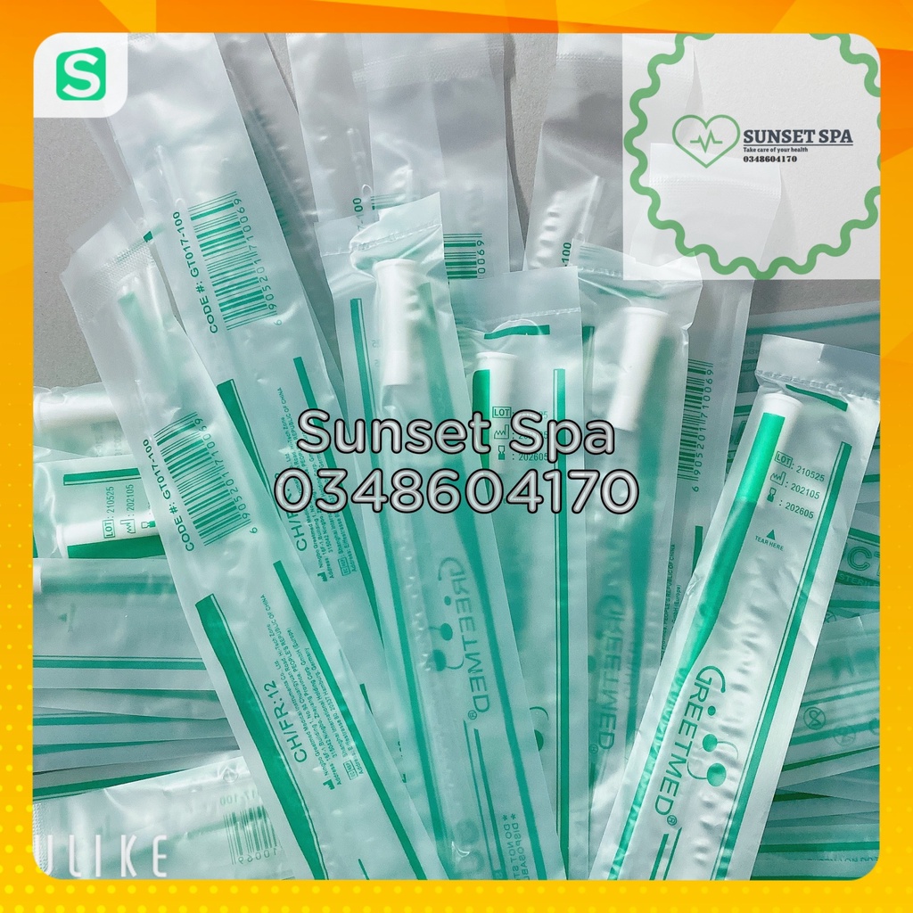 Combo 10 Dây truyền thải độc đại tràng cà phê enema Greetmed