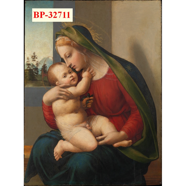 Tranh Đức Mẹ Maria Đẹp 3D Cao Cấp