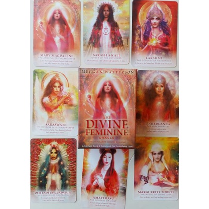 Bộ bài The Divine Feminine Oracle: A 53-Card Deck & Guide for Embodying Love Cards – May 22, 20