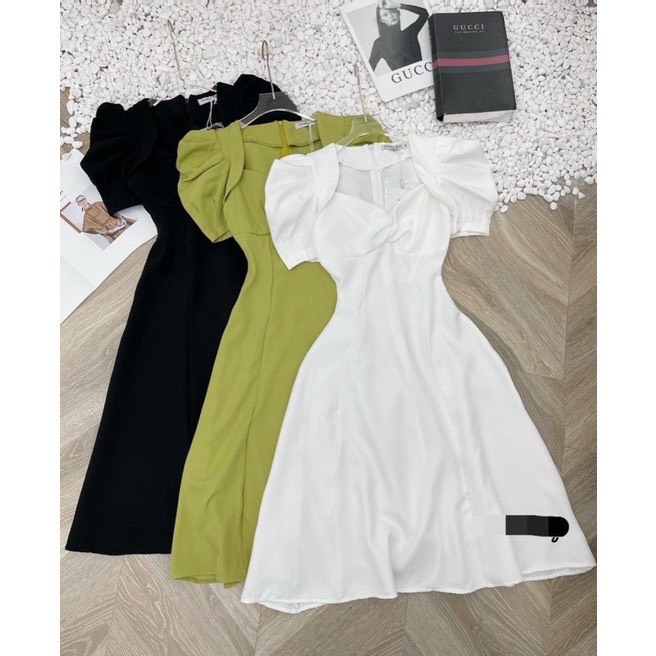 Đầm soắn ngực dán dài bigsize Kim Ngân từ 50kg đến 100kg (M/L/XL/XXL)(đầm dự tiệc)