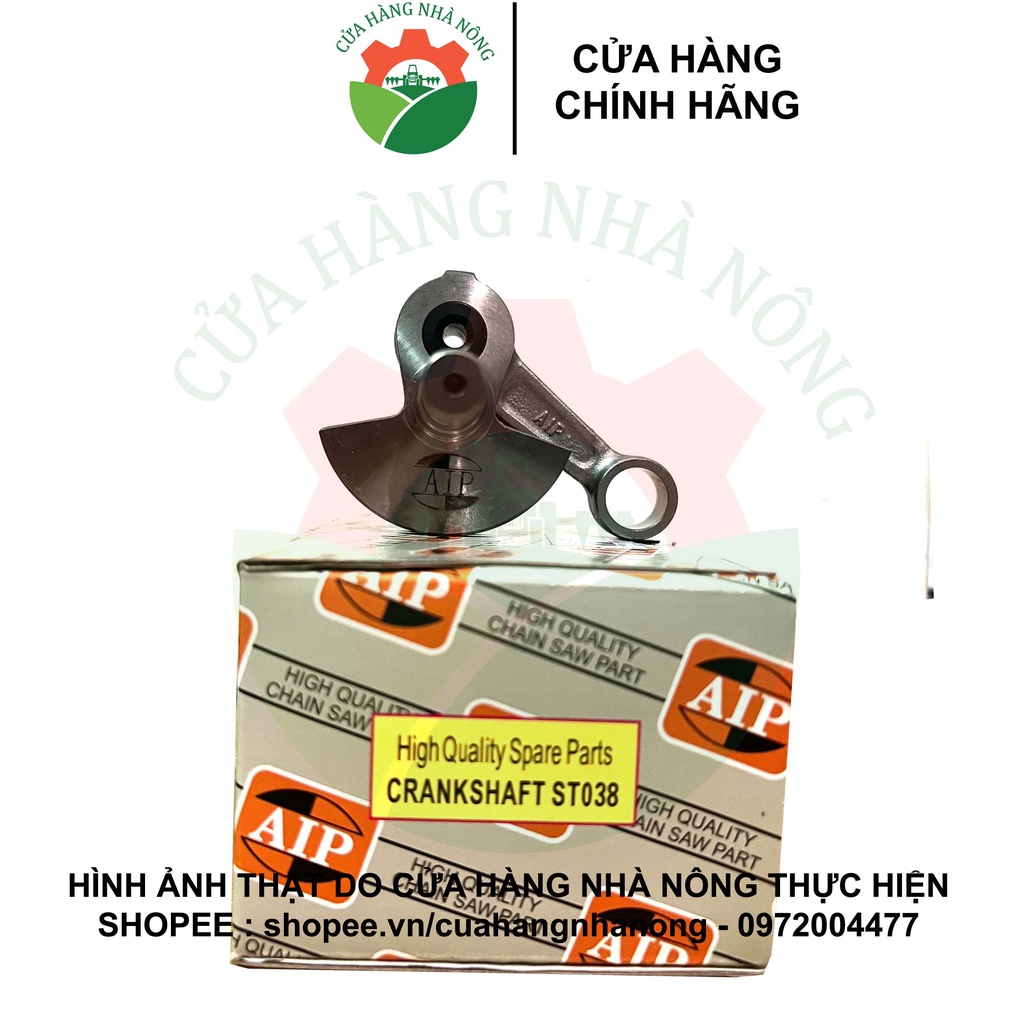 Bộ cốt dên AIP máy cưa STIHL MS 381 (trục khuỷu / trục cơ / tay biên)