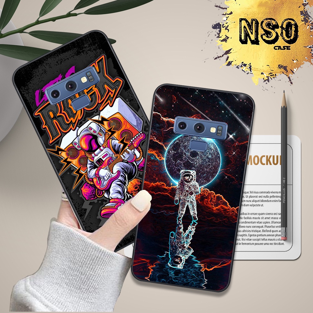 Ốp Samsung NOTE 9 - NOTE 8 in hình họa tiết Vũ Trụ Phi Hành Gia Đẹp Hot Trend 2023