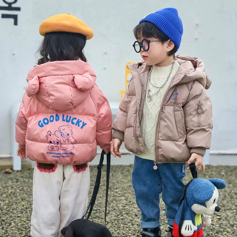 Áo Phao Lông Vũ Cao Cấp Siêu Nhẹ Cho Bé