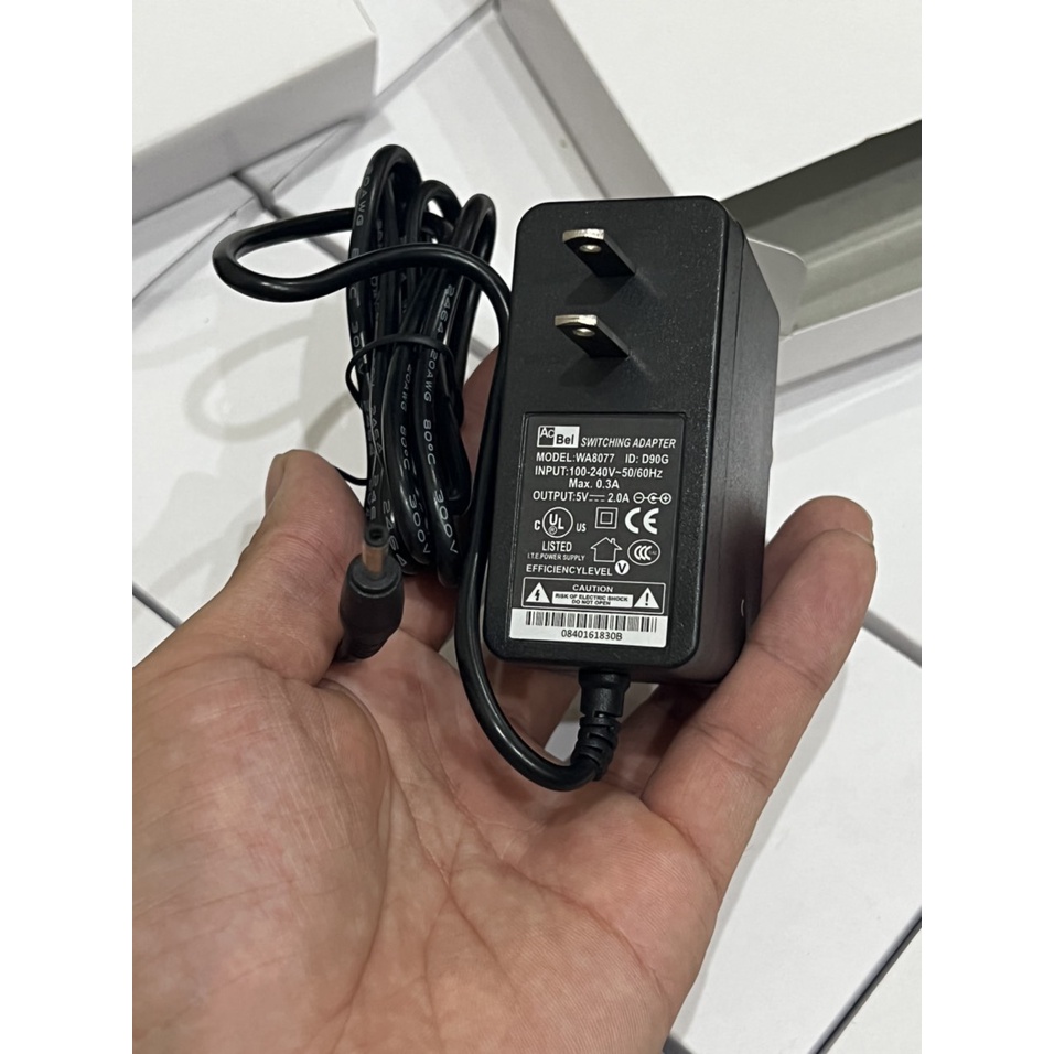 _Bảo hành lỗi 1 đổi 1 ADAPTER 5V CHÂN CẮM VỪA ANDROID SMART TV BOX & CAMERA IP(3.5×1.35MM)