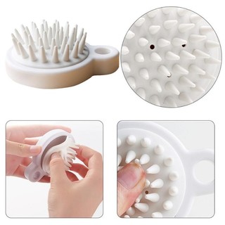 Lược gội đầu silicon massage