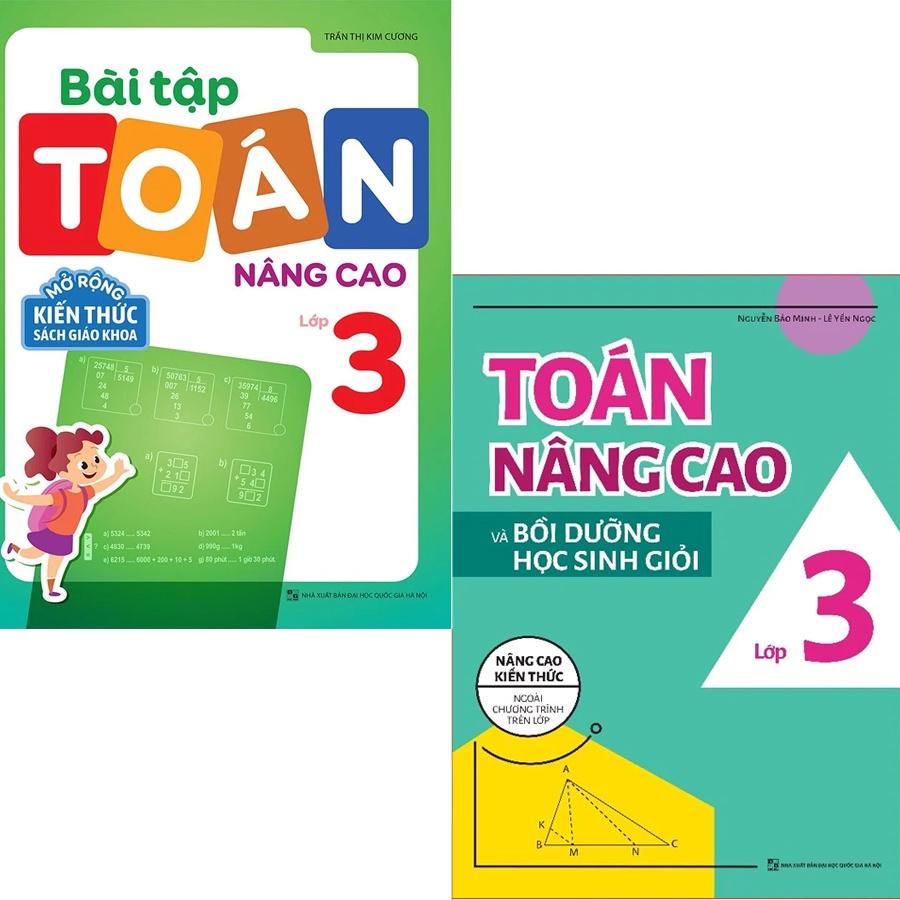 Sách - Combo Toán Nâng Cao Lớp 3 ( 2 cuốn ) - Minh Long