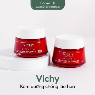 Kem Dưỡng Vichy Collagen Liftactiv Collagen Specialist 50ml