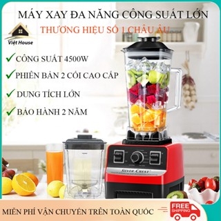 Máy xay sinh tố công nghiệp đa năng công suất lớn thế hệ mới với động cơ khỏe, an toàn và tiện lợi. Bảo hành 24 tháng.