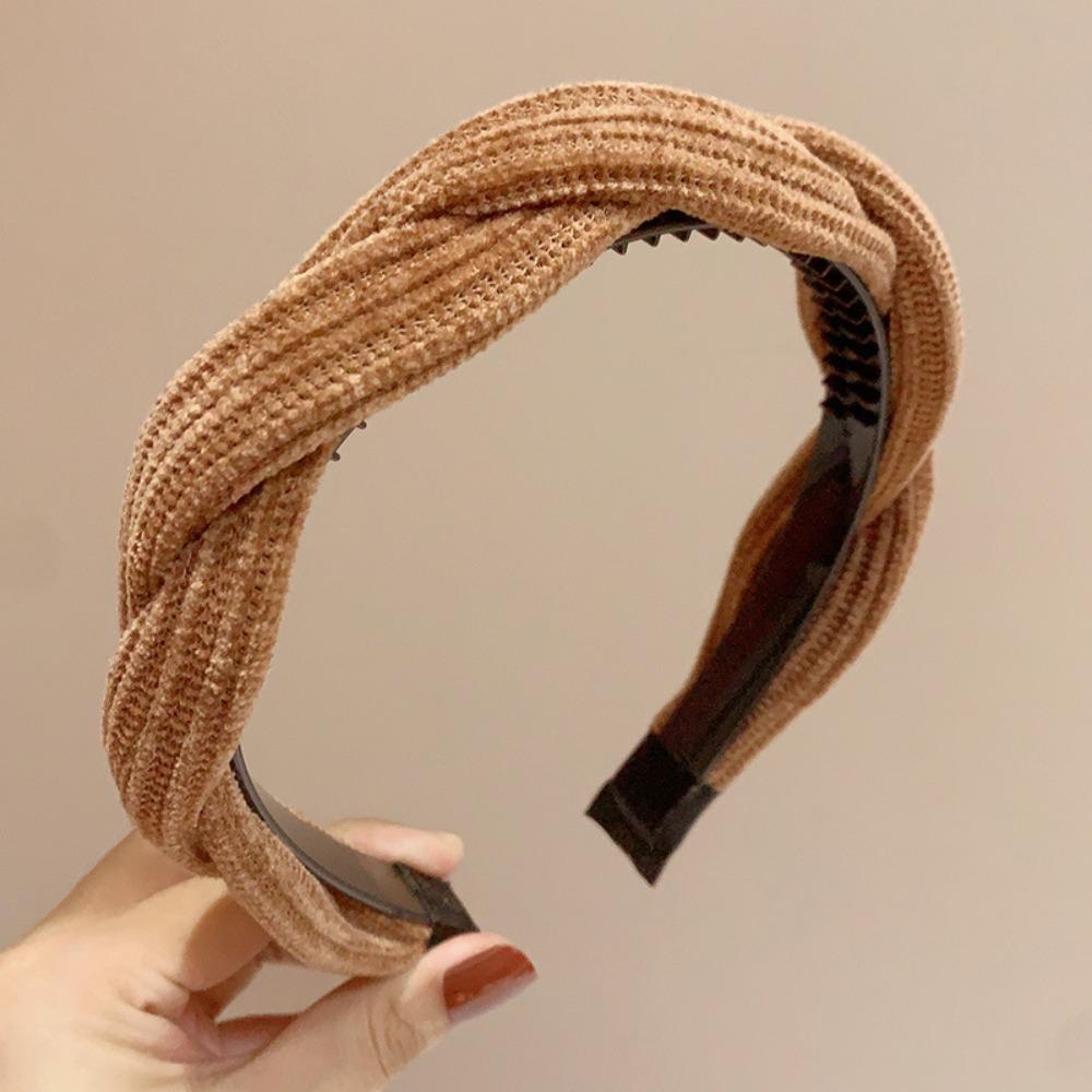 ANEMONE Băng Đô Cài Tóc Dạng Xoắn Thanh Lịch Cho Nữ