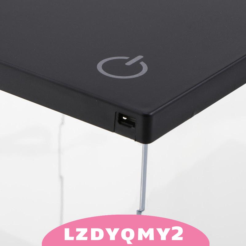 Hộp Trưng Bày Mô Hình Đồ Chơi Bằng Acrylic Chống Bụi Có Đèn