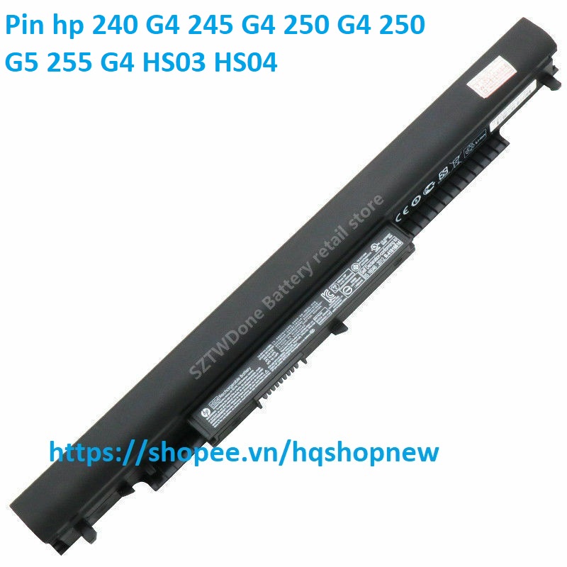 ⚡ Pin Laptop HP 240 G4 245 G4 250 G4 250 G5 255 G4 HS03 HS04