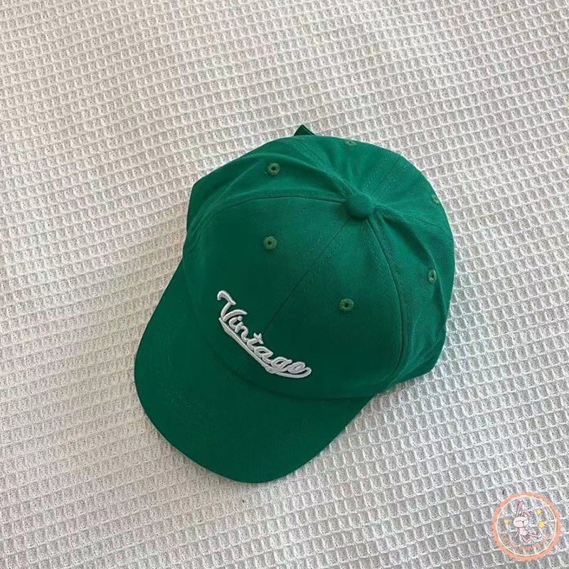 Mũ Lưỡi Trai Thêu Chữ Phong Cách Hàn Quốc Xinh Xắn Cho Bé