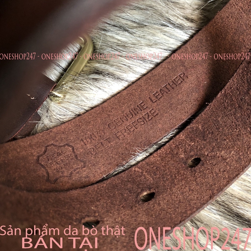 Thắt lưng nam nguyên sợi chắc chắn bền đẹp A91TL, 100% da bò thật