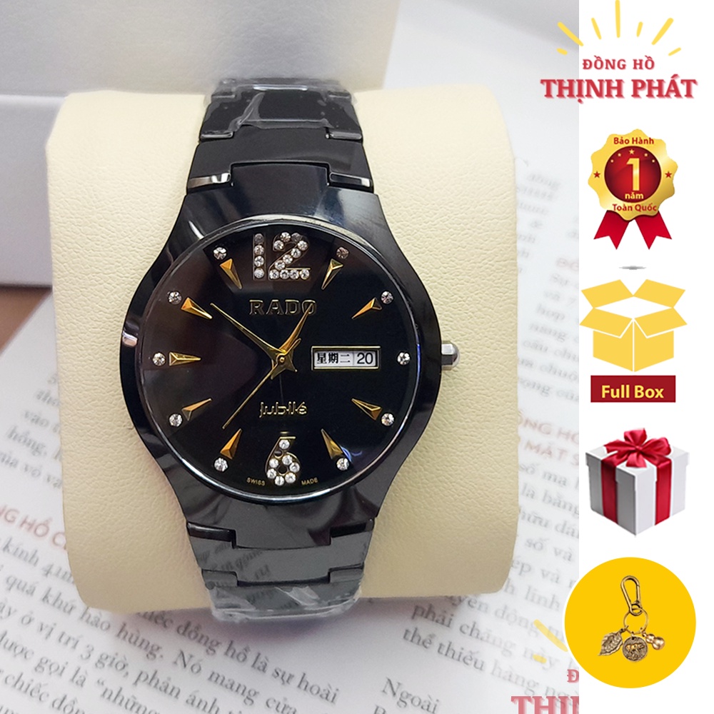 Đồng Hồ Nam R.AD0 Jubile 6020GHM Case 36mm - Kính Vỏ Dây Sapphire Cao Cấp
