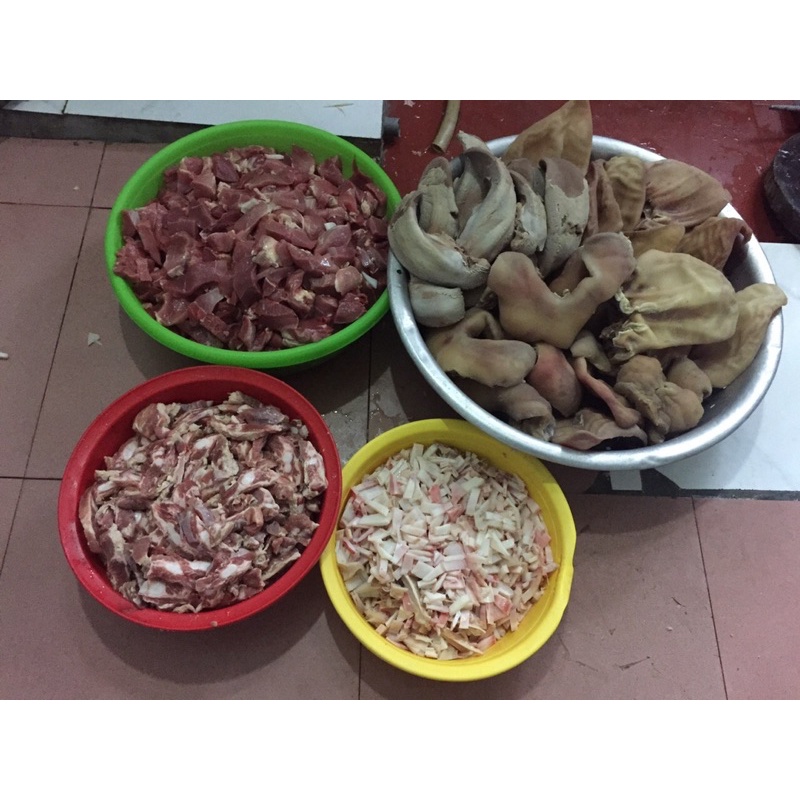 Giò Xào Tai Lưỡi 1kg ĐẶC SẢN chuẩn vị ngon