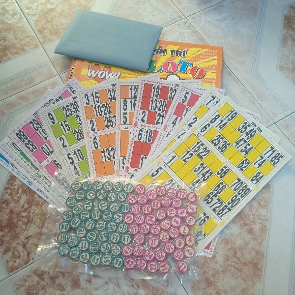 Bộ Trò Chơi Lô Tô Giấy